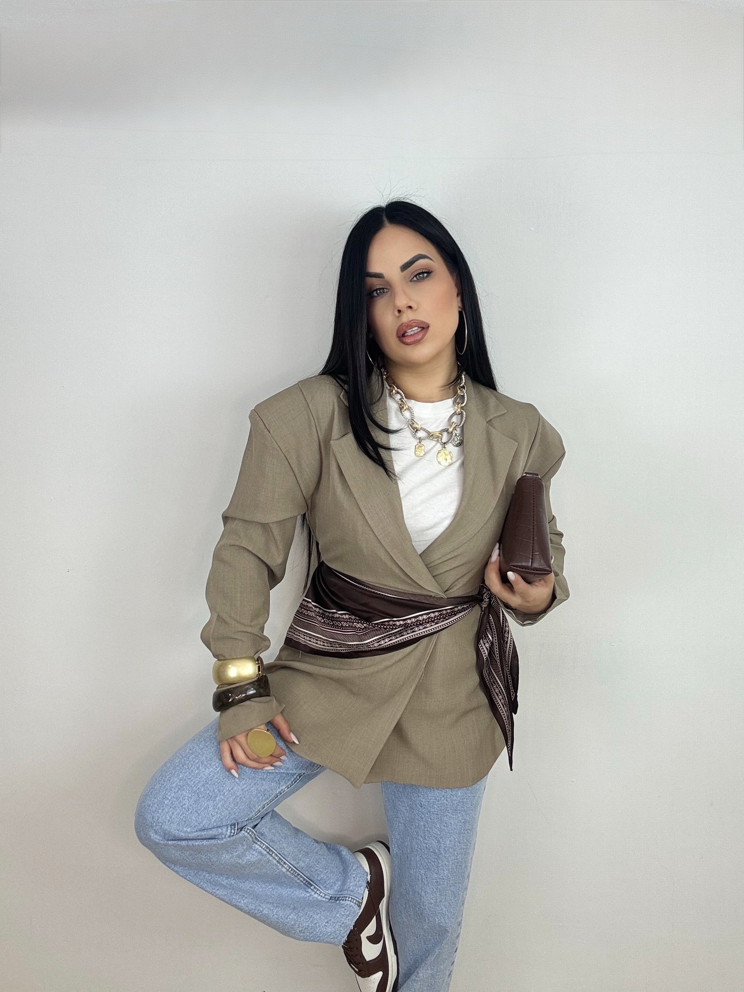 FOULARD BELT