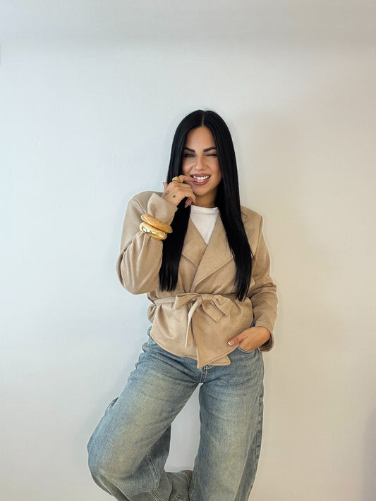 TRENCH SUEDE