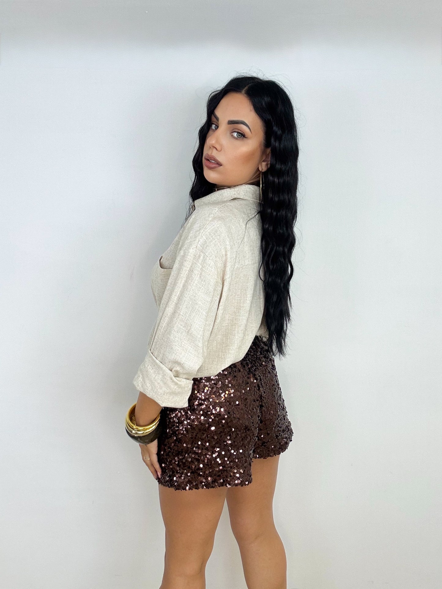 SHORT FULL PAILLETTES