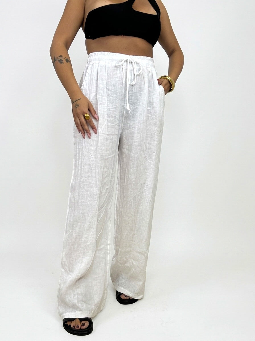 PANTALONE 100% LINO