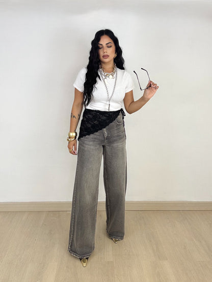 JEANS TAGLIO TRASVERSALE