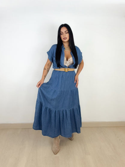 MAXI ABITO DENIM